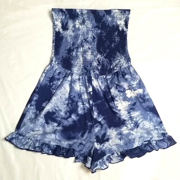 Derek Heart Pants - Derek Heart Strapless Romper